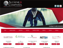 Tablet Screenshot of alcazar.com.mx